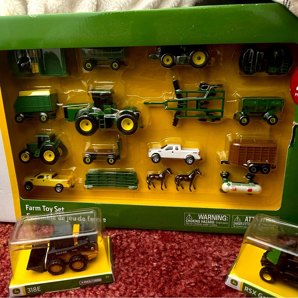 John Deere Kid's Farm Toy Set